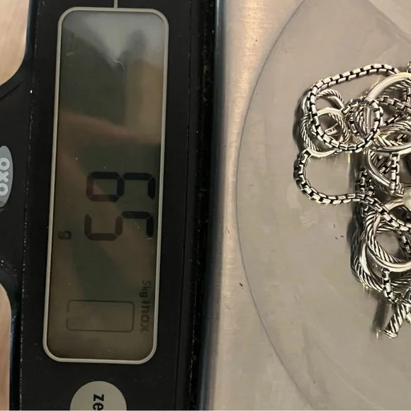 David Yurman Infinity Station Necklace With Cultured Pearls and Toggle Clasp - Picture 10 of 12